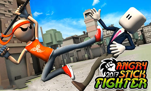 Angry stick fighter 2017 poster