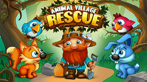 Animal village rescue poster