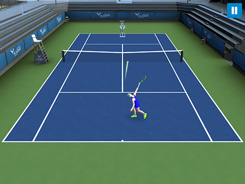 AO tennis game screenshot 1