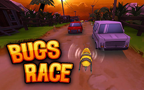 Arcade bugs fly poster