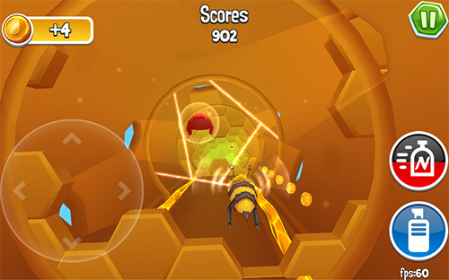 Arcade bugs fly screenshot 3
