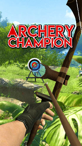 Archery champion: Real shooting poster