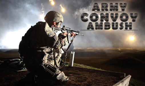 Army convoy ambush 3d poster