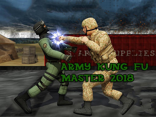 Army kung fu master 2018: Shinobi karate fighting poster