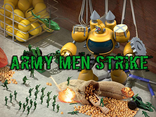 Army men strike poster