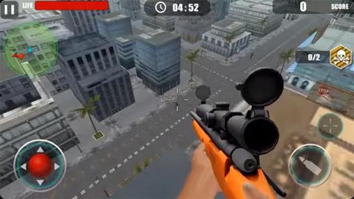 Army special sniper strike game 3D screenshot 1