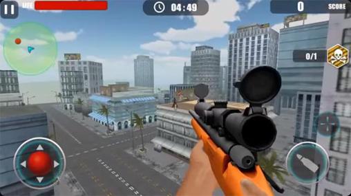 Army special sniper strike game 3D screenshot 2