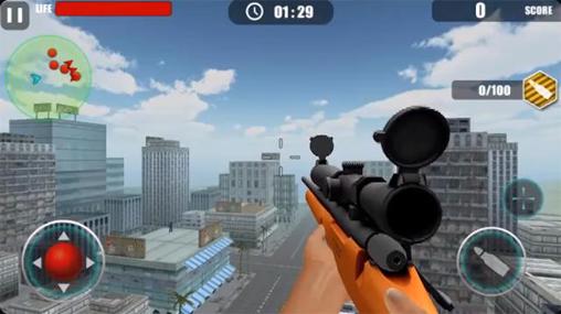 Army special sniper strike game 3D screenshot 3