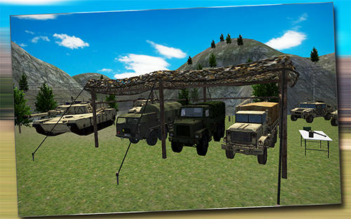 Army truck driver 3D screenshot 3