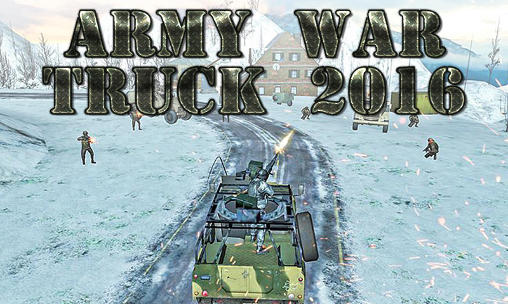 Army war truck 2016 poster