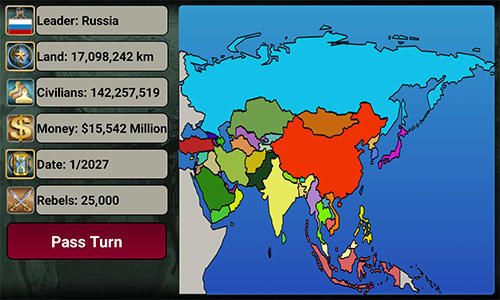 Screenshots of the Asia empire 2027 for Android tablet, phone.