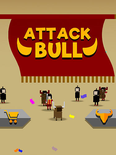 Attack bull poster