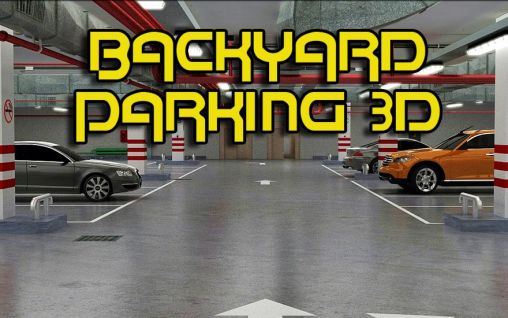 Backyard parking 3D poster