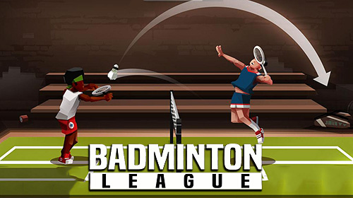 Badminton league poster