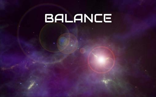 Balance: Galaxy-ball poster