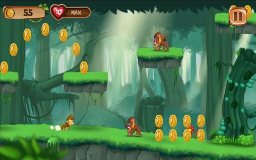 Banana island: Jungle run screenshot 1