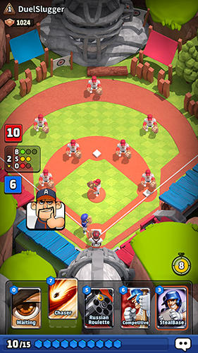 Baseball duel screenshot 2