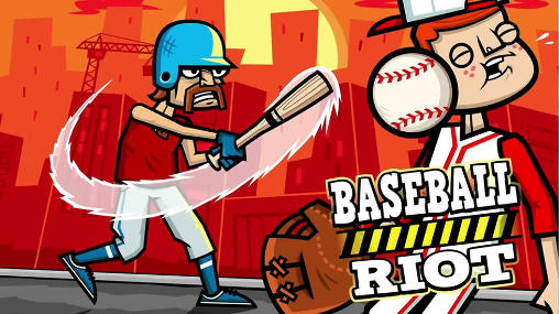 Baseball riot poster