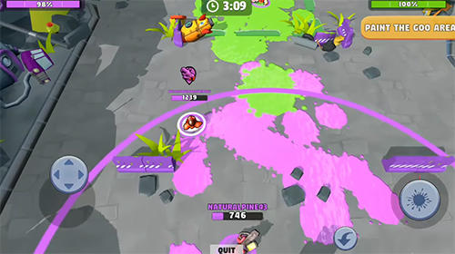 Battle blobs: 3v3 multiplayer screenshot 1