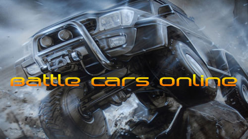 Battle cars online poster