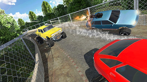 Battle cars online screenshot 1