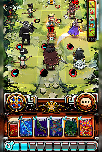 Battle kingdom: The royal heroes online. Card game screenshot 2