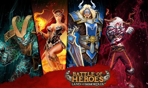 Battle of heroes: Land of immortals poster