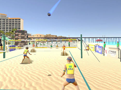 Beach volleyball 2016 screenshot 2