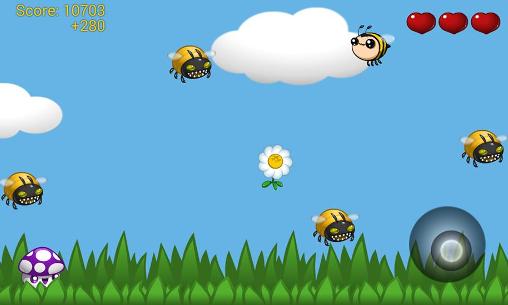 Bee vs bugs: Funny adventure screenshot 1