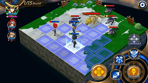 Blazing sword: SRPG tactics screenshot 5