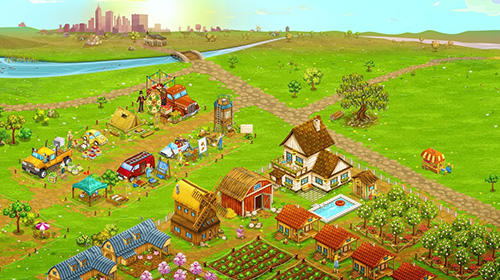 can you play big farm mobile harvest on pc
