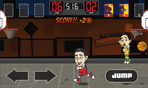 Big head basketball screenshot 1