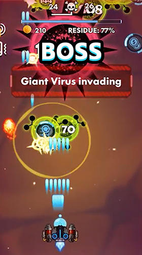 Bio blast. Infinity battle: Fire virus! screenshot 3