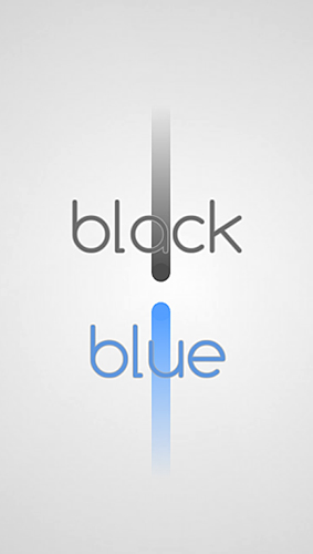 Black blue poster