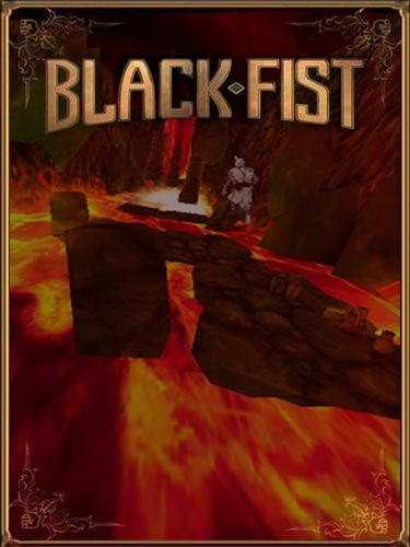 Black fist: Ninja run challenge poster