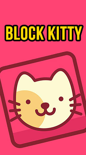 Block kitty poster