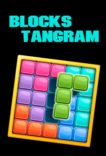 Blocks tangram poster