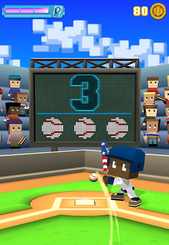 Blocky baseball screenshot 3