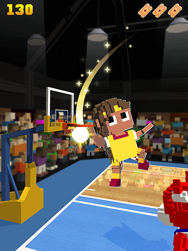 Blocky basketball screenshot 2