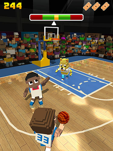 Blocky basketball screenshot 3