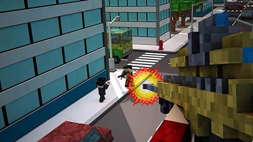 Blocky city sniper 3D screenshot 2