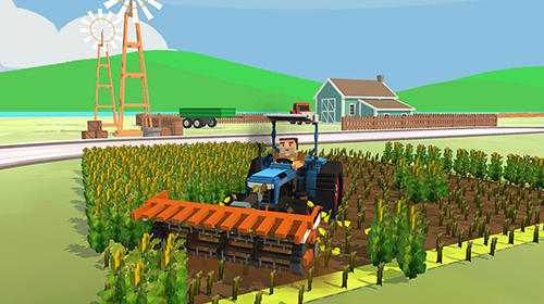 Blocky farm: Corn professional screenshot 2