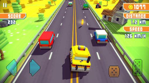Blocky highway screenshot 1