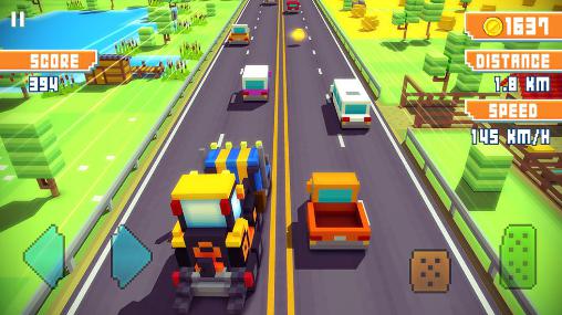 Blocky highway screenshot 3