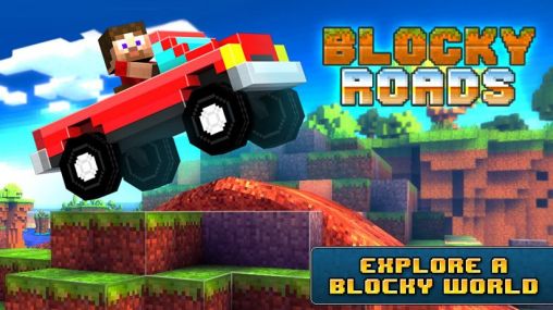 Blocky roads poster