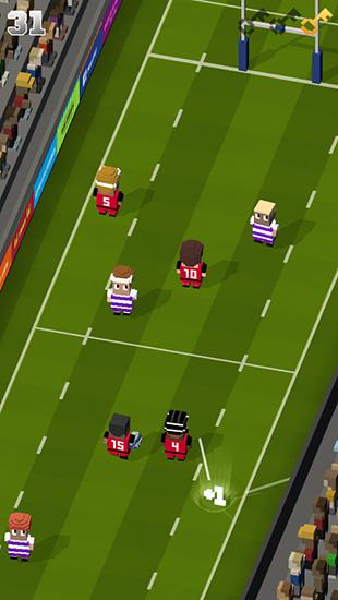 Blocky rugby screenshot 2