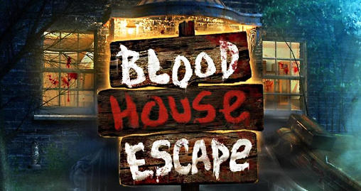Blood house escape poster