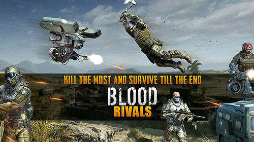 Blood rivals: Survival battleground FPS shooter poster