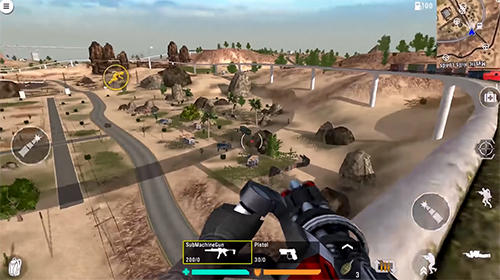 Blood rivals: Survival battleground FPS shooter screenshot 1