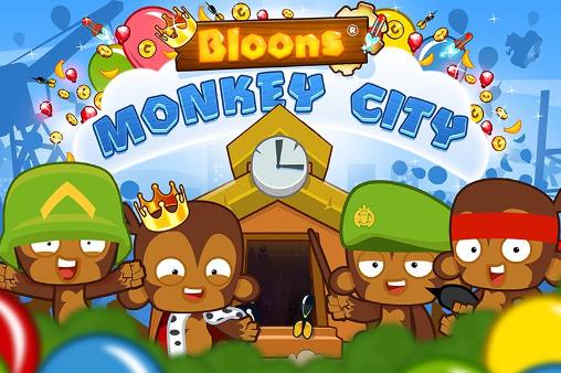 Bloons: Monkey city poster
